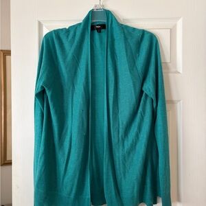 Mossimo Supply Co. Teal Open-Front Women's Cardigan